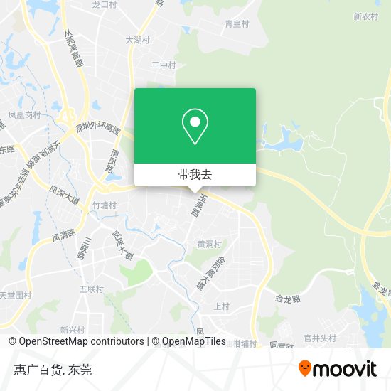 惠广百货地图