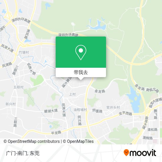 广门-南门地图