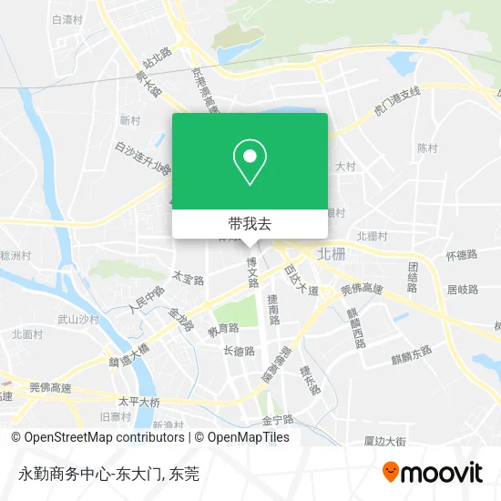 永勤商务中心-东大门地图