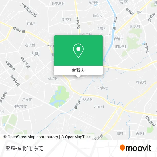 登雍-东北门地图