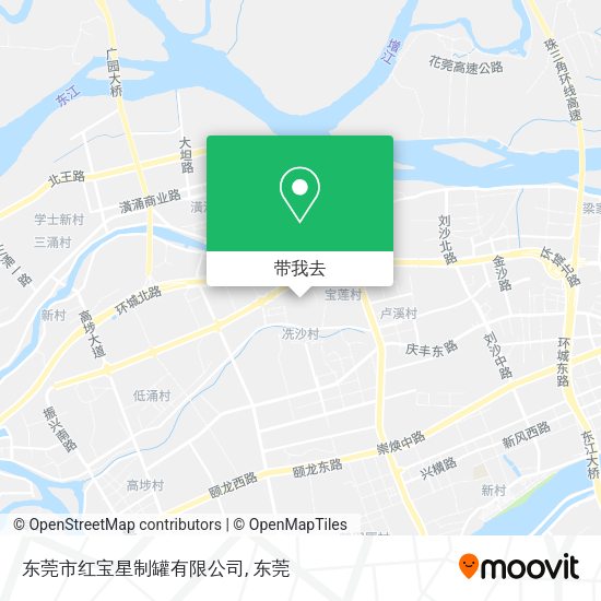 东莞市红宝星制罐有限公司地图