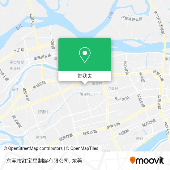 东莞市红宝星制罐有限公司地图