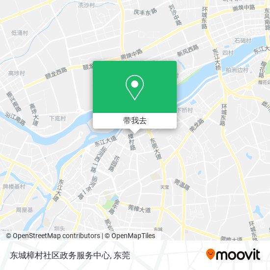 东城樟村社区政务服务中心地图