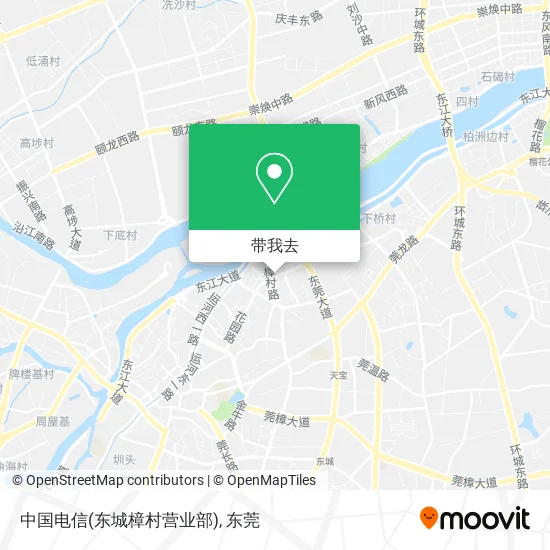 中国电信(东城樟村营业部)地图
