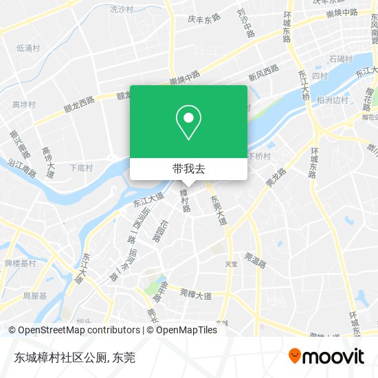 东城樟村社区公厕地图