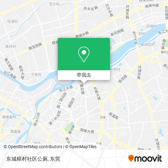 东城樟村社区公厕地图