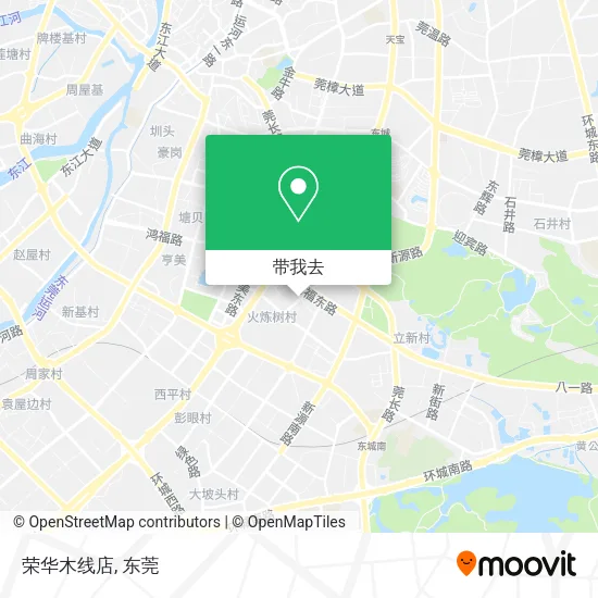 荣华木线店地图