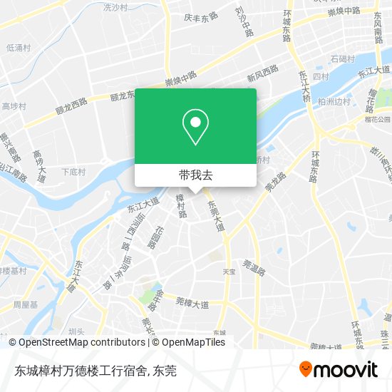 东城樟村万德楼工行宿舍地图