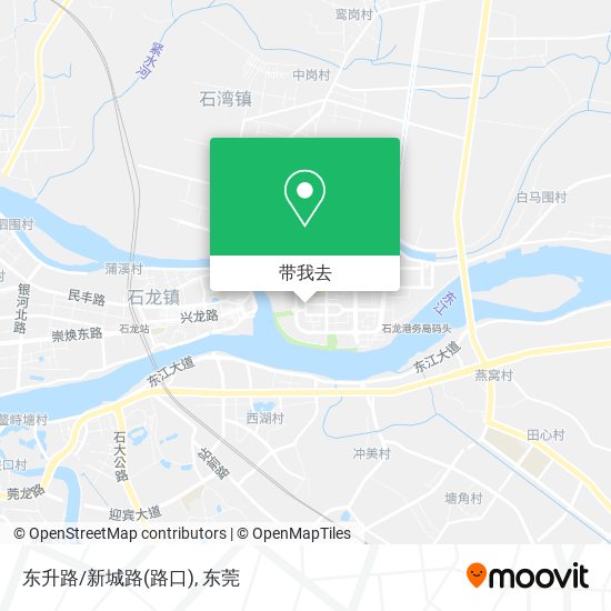 东升路/新城路(路口)地图