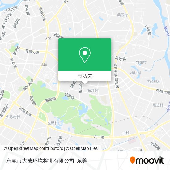 东莞市大成环境检测有限公司地图