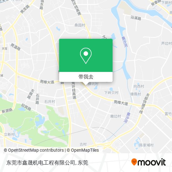 东莞市鑫晟机电工程有限公司地图