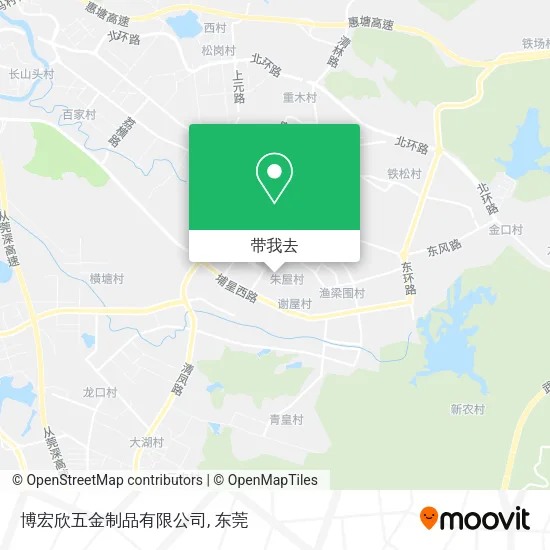 博宏欣五金制品有限公司地图