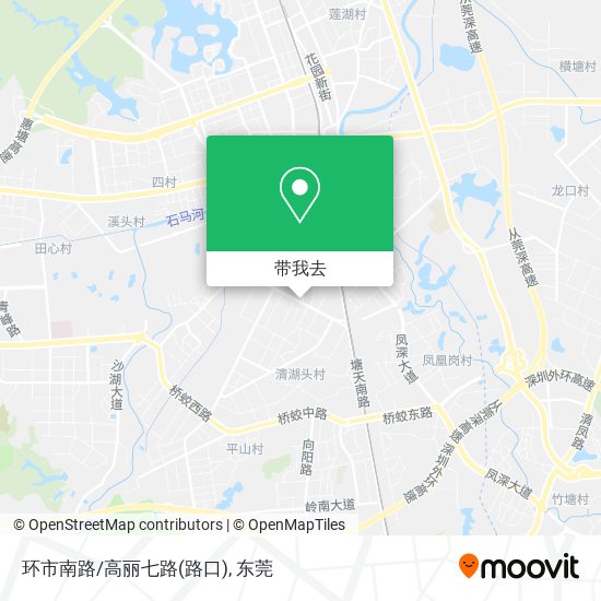 环市南路/高丽七路(路口)地图