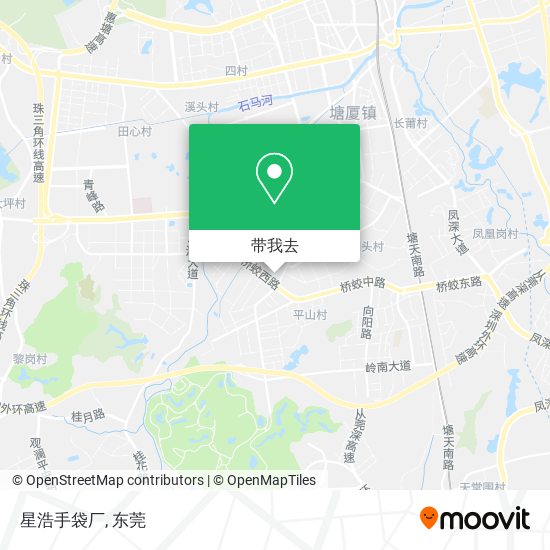 星浩手袋厂地图
