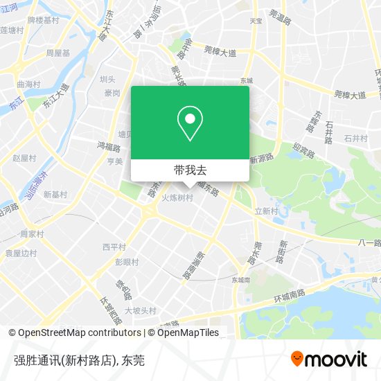 强胜通讯(新村路店)地图
