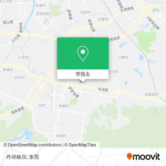 丹诗格尔地图