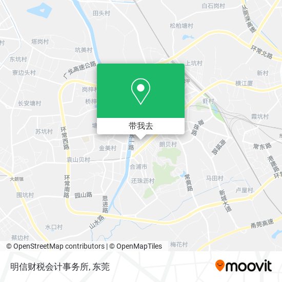 明信财税会计事务所地图