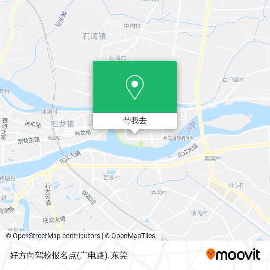 好方向驾校报名点(广电路)地图
