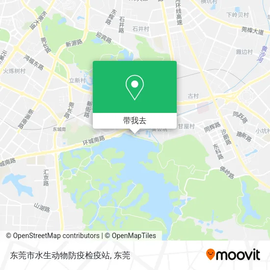 东莞市水生动物防疫检疫站地图