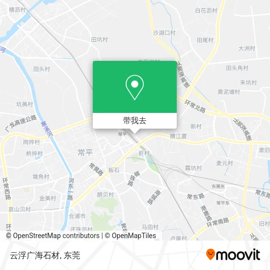 云浮广海石材地图