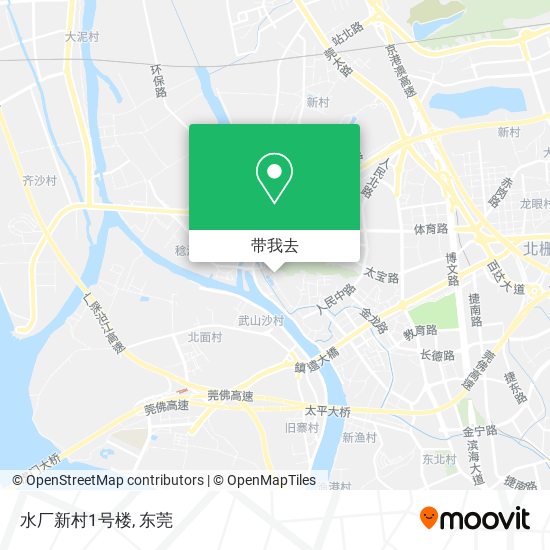 水厂新村1号楼地图