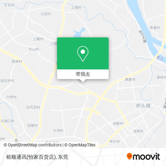裕顺通讯(怡家百货店)地图