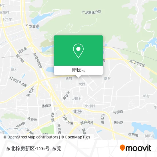 东北榨房新区-126号地图