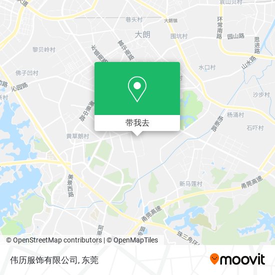 伟历服饰有限公司地图
