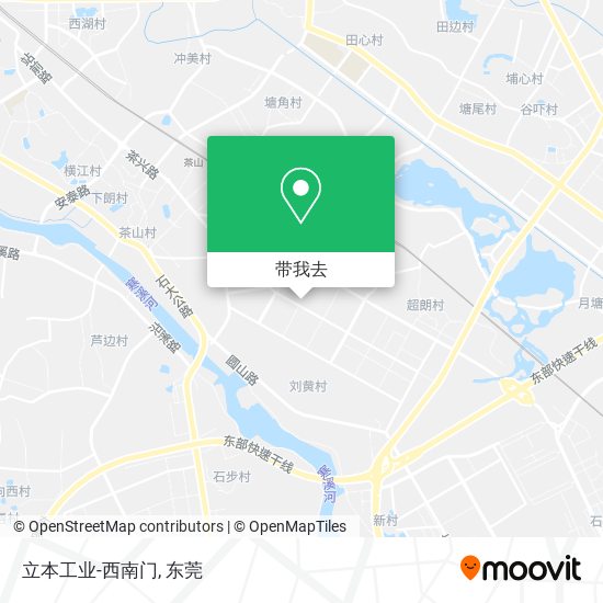 立本工业-西南门地图