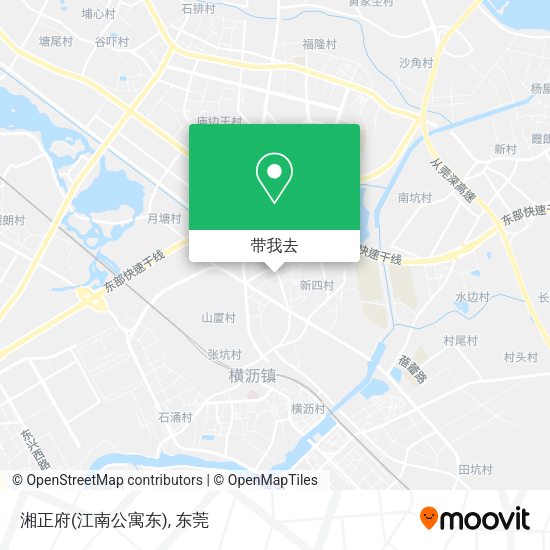 湘正府(江南公寓东)地图