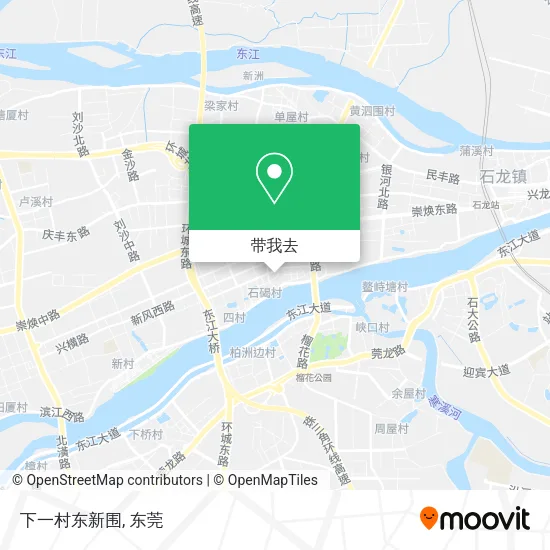 下一村东新围地图