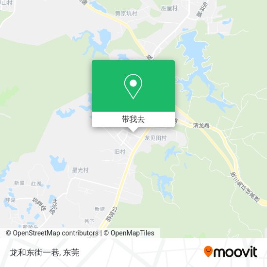 龙和东街一巷地图