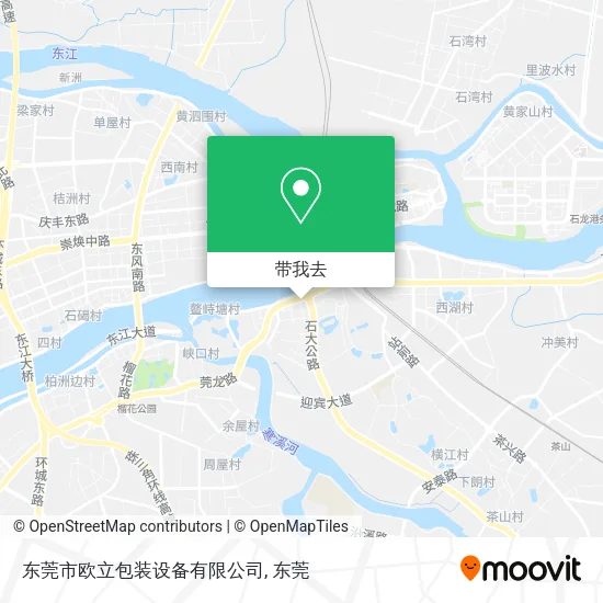 东莞市欧立包装设备有限公司地图