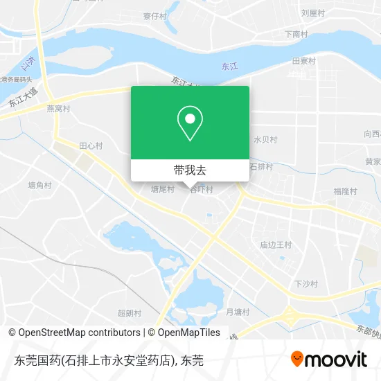 东莞国药(石排上市永安堂药店)地图