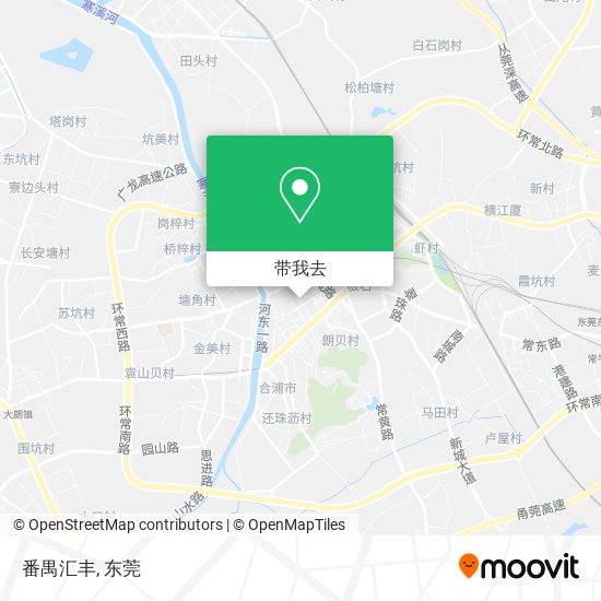 番禺汇丰地图
