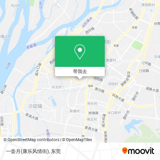 一壶月(康乐风情街)地图