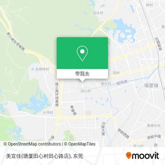 美宜佳(塘厦田心村田心路店)地图