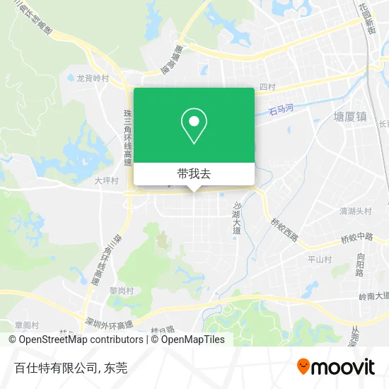 百仕特有限公司地图
