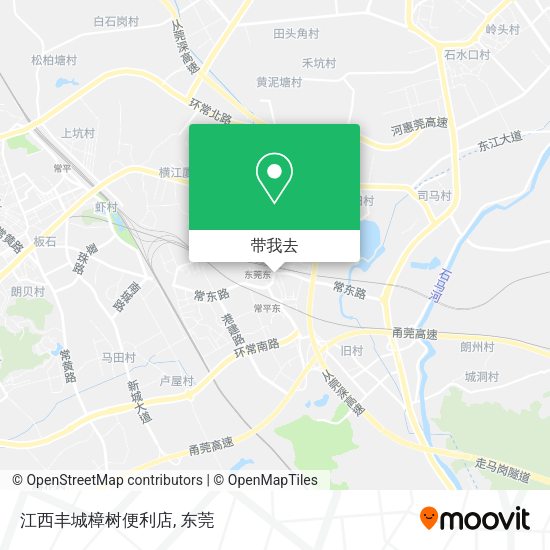 江西丰城樟树便利店地图