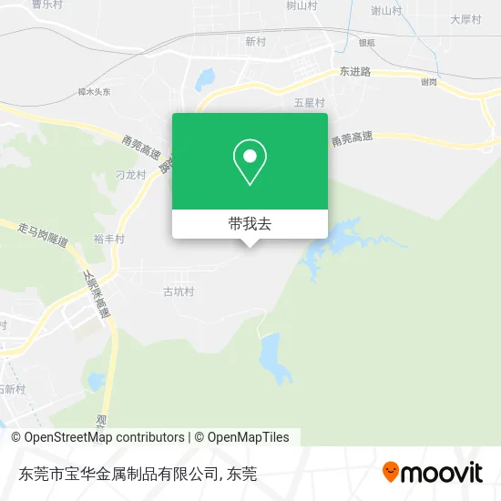 东莞市宝华金属制品有限公司地图