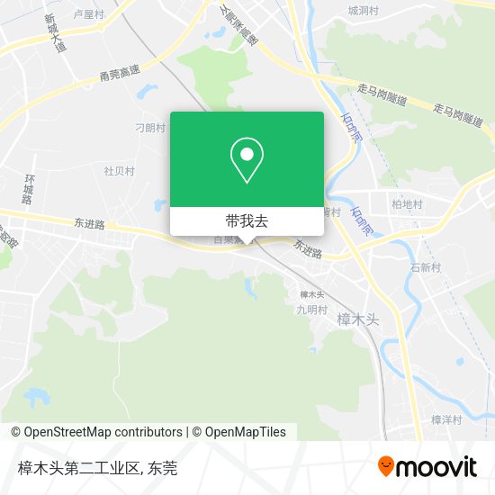 樟木头第二工业区地图