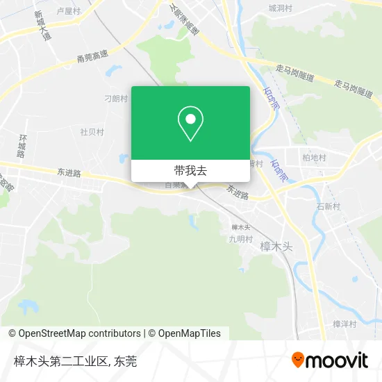 樟木头第二工业区地图