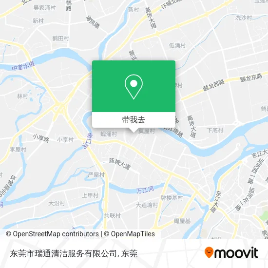 东莞市瑞通清洁服务有限公司地图