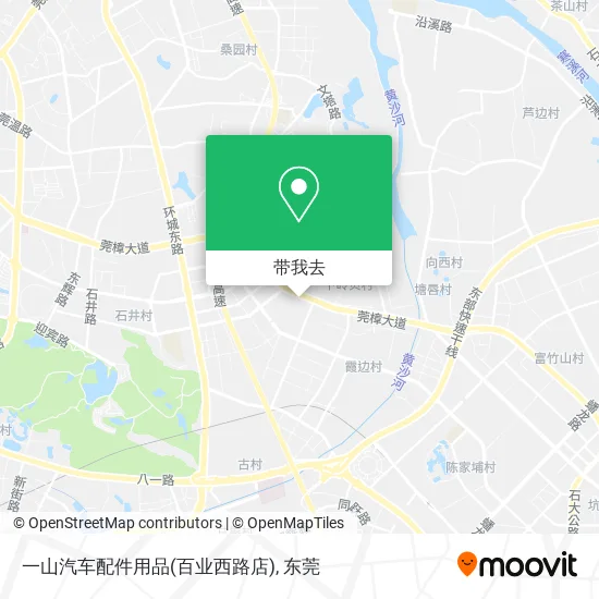 一山汽车配件用品(百业西路店)地图