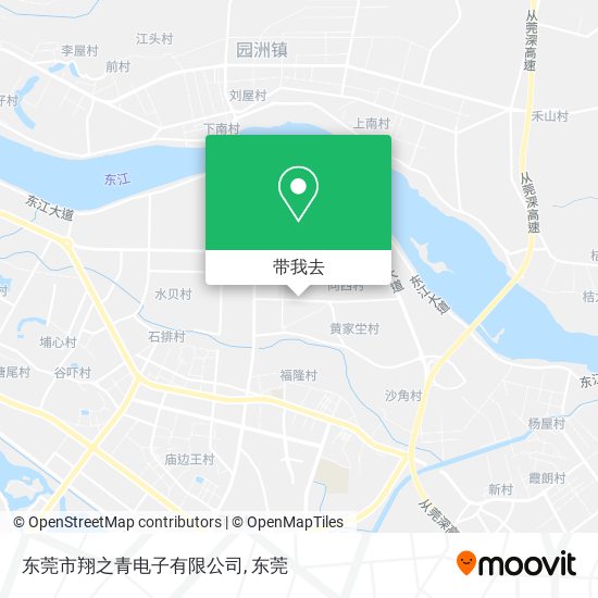 东莞市翔之青电子有限公司地图