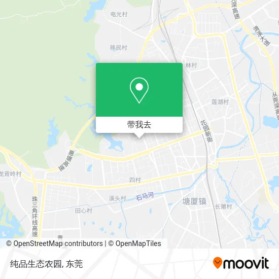 纯品生态农园地图