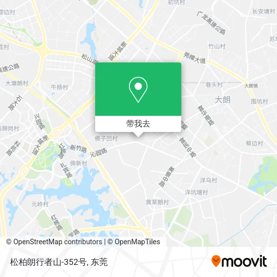 松柏朗行者山-352号地图