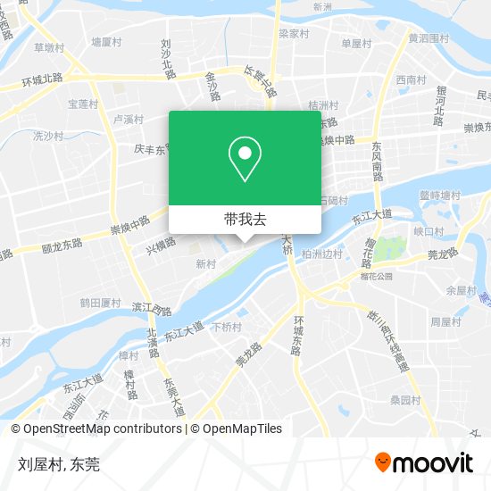 刘屋村地图