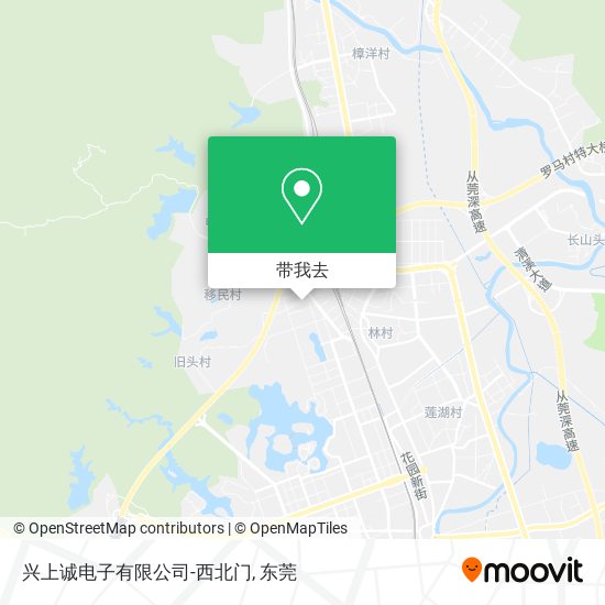 兴上诚电子有限公司-西北门地图