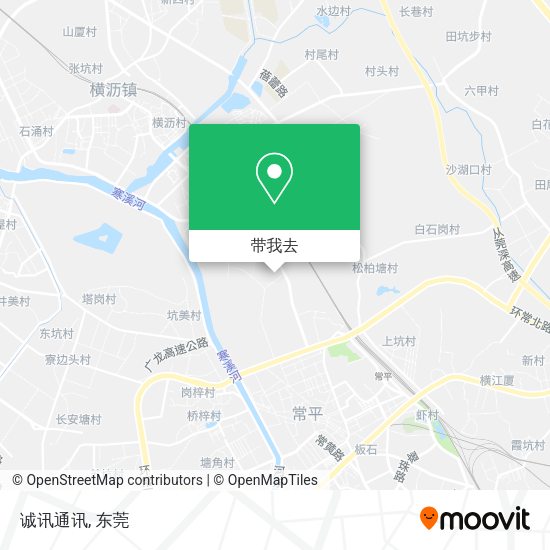 诚讯通讯地图